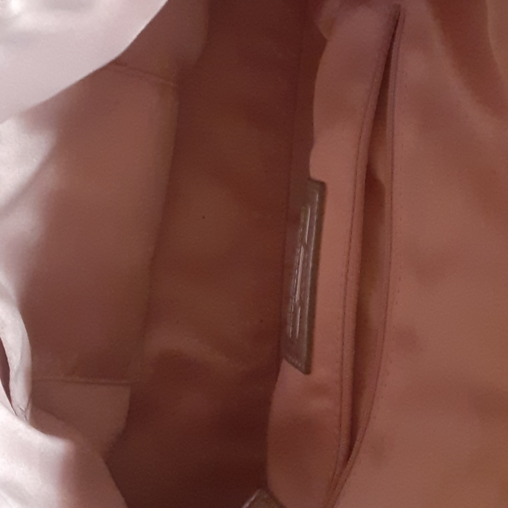 White and Silver Coach Satchel - Picture 2 of 5